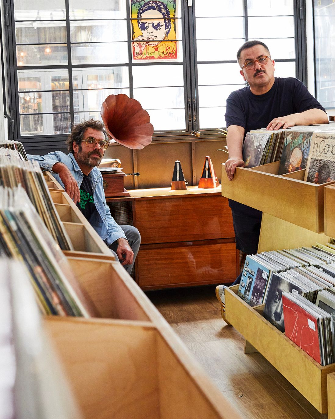 Barcelona City Records puerta de ingreso a la tienda